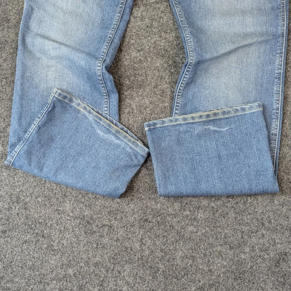 Ariat Rebar Mid Rise Boot Jeans Mens 32L Medium Wash Blue Denim Workwear